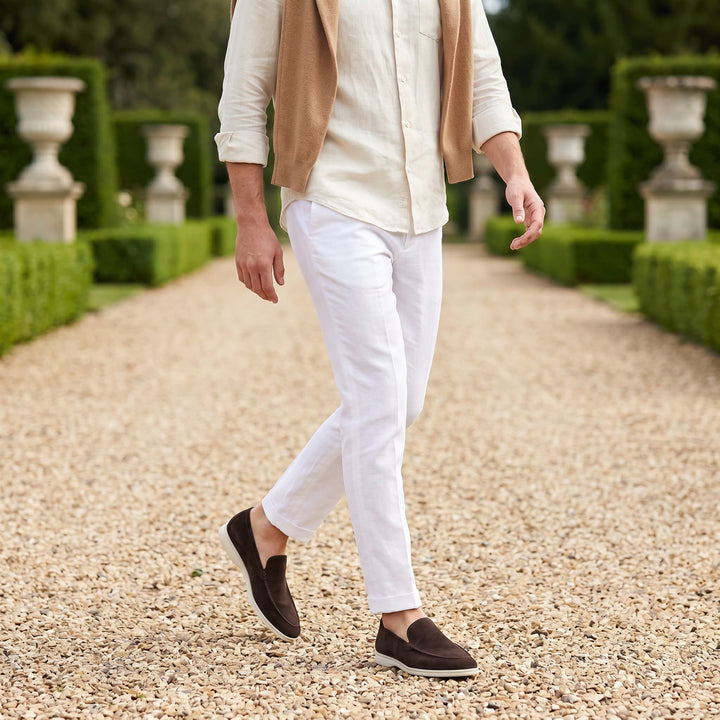 Jonas | Loafers i Ruskind Sko Herre Slip-on