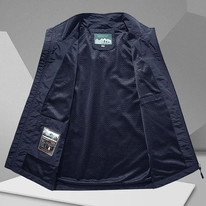 Kasper | Vest Herre Multi-Lomme Lynlås Outdoor