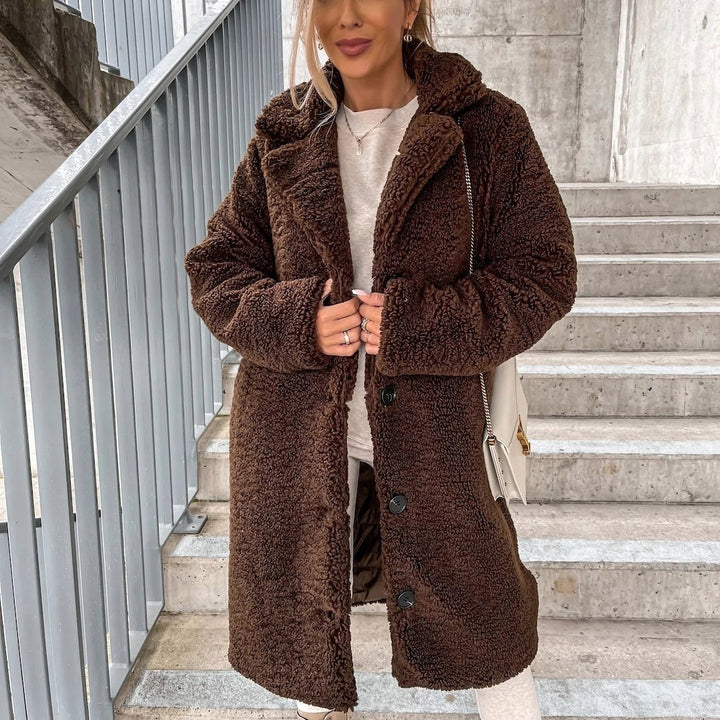 Katrine | Teddy Frakke Dame Oversized Lang