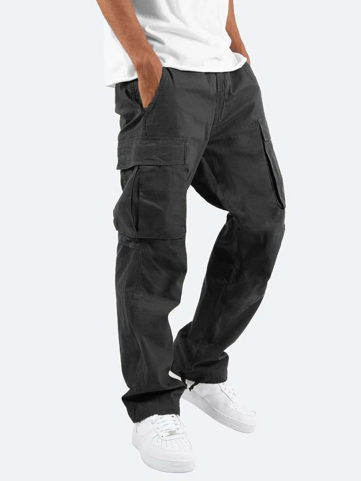 Lars | Cargo Bukser Herre Relaxed Fit Multi-Lommer