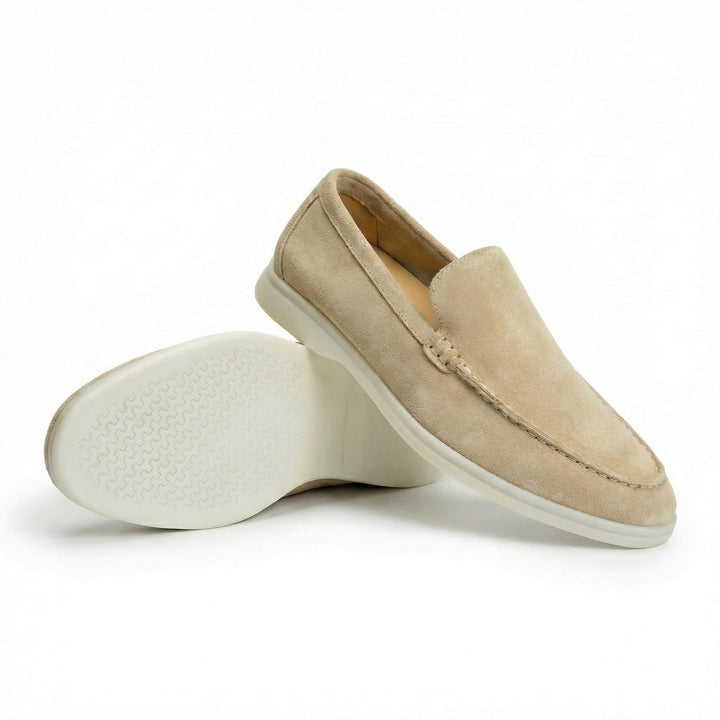 Mads | Loafers i Ruskind Herre Let Sål Slip-on