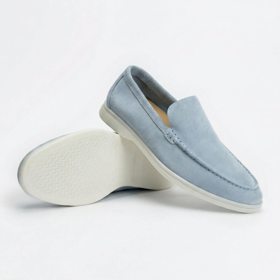 Mads | Loafers i Ruskind Herre Let Sål Slip-on