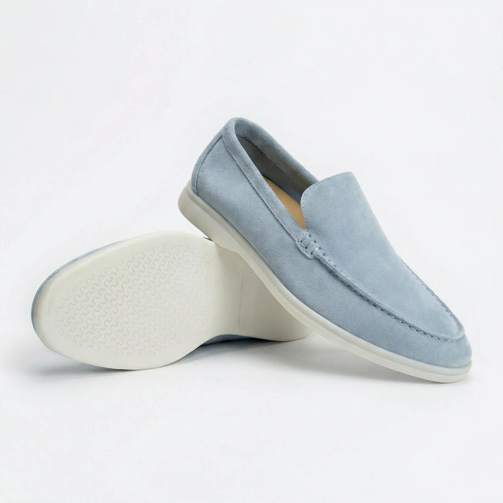 Mads | Loafers i Ruskind Herre Let Sål Slip-on