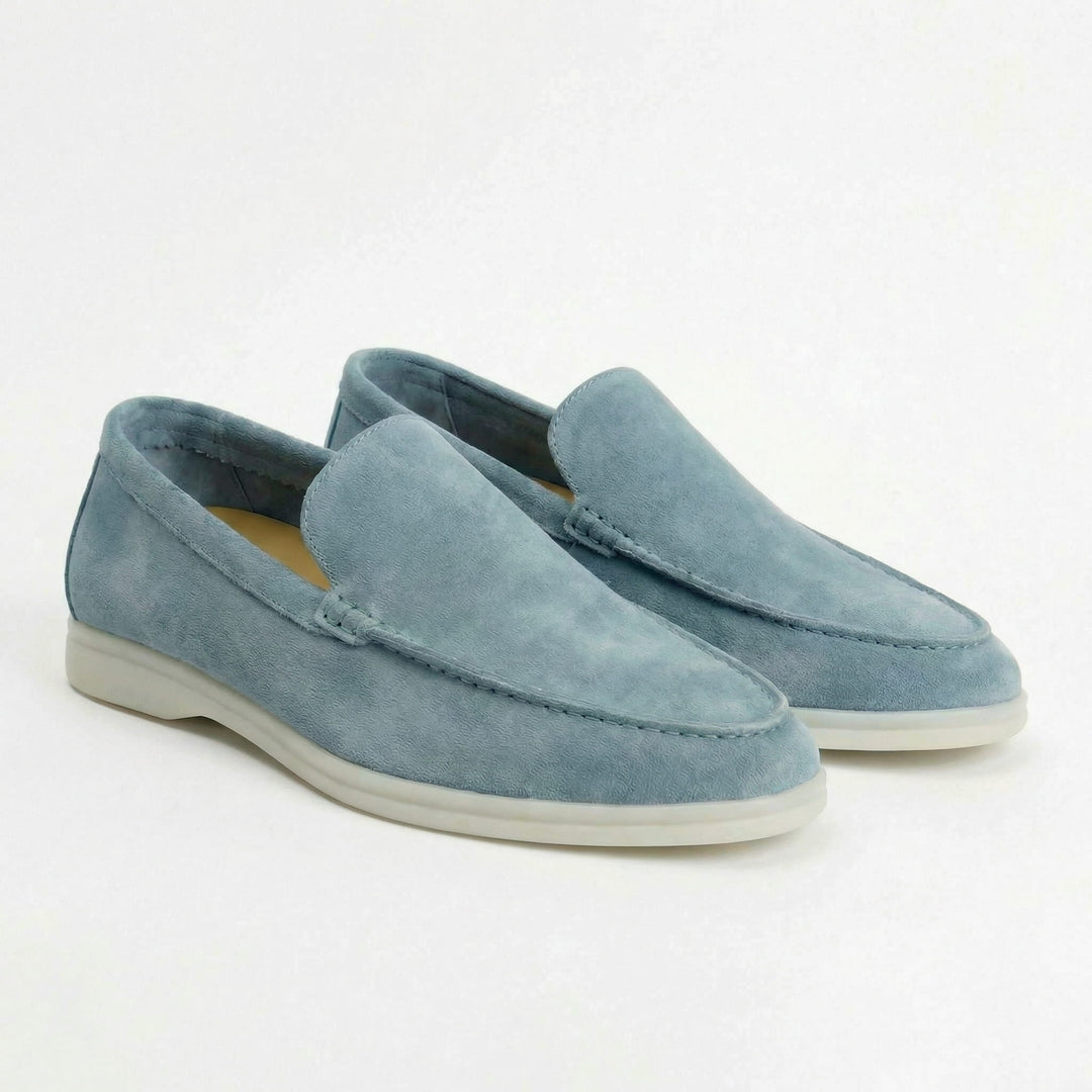 Mads | Loafers i Ruskind Herre Let Sål Slip-on