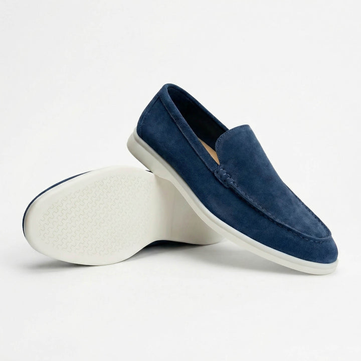 Mads | Loafers i Ruskind Herre Let Sål Slip-on