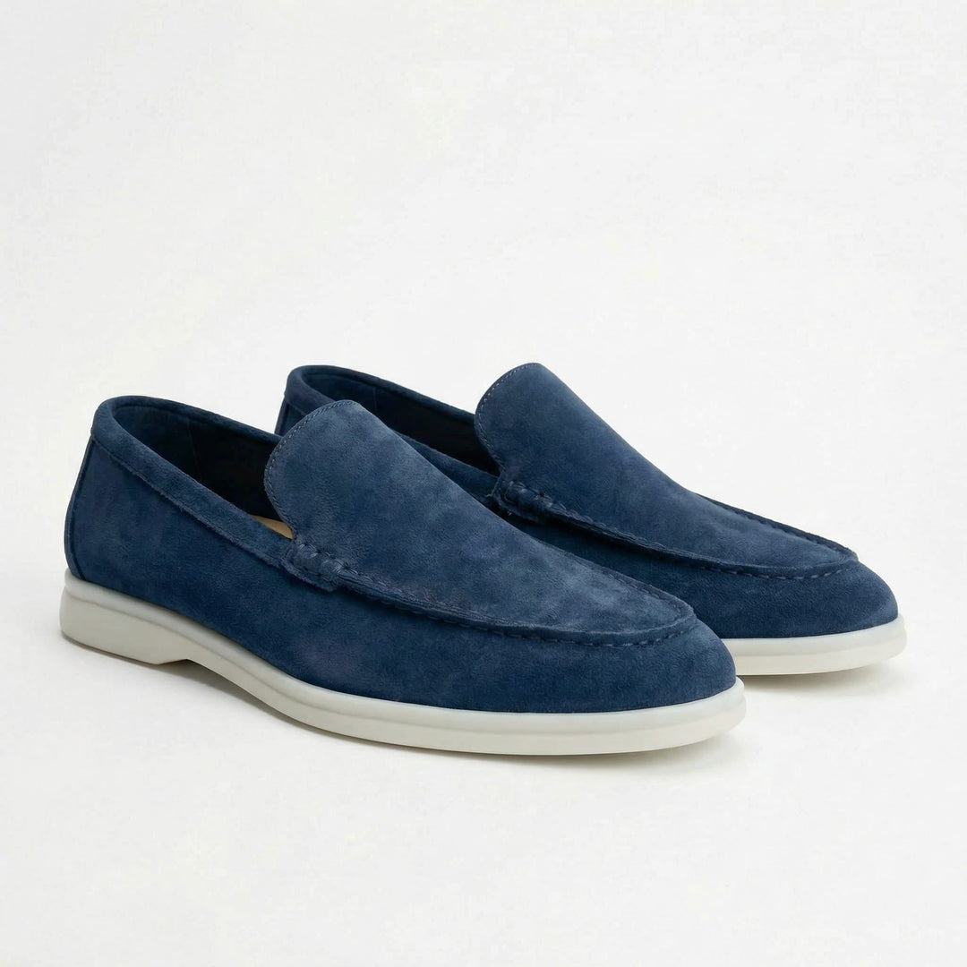 Mads | Loafers i Ruskind Herre Let Sål Slip-on