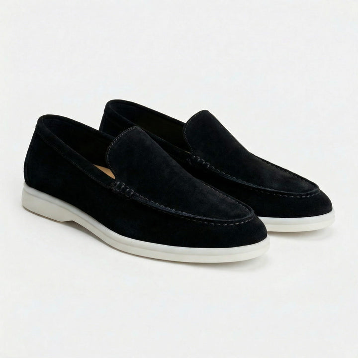 Mads | Loafers i Ruskind Herre Let Sål Slip-on