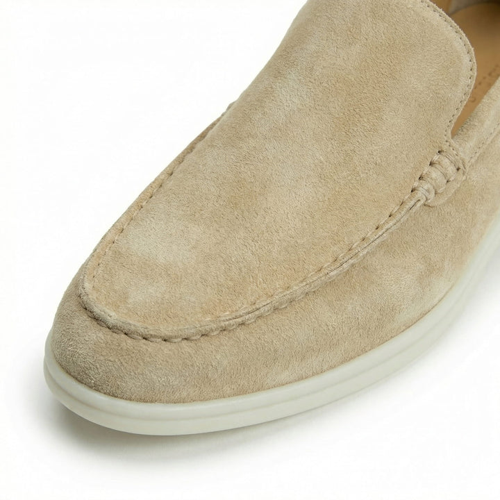Mads | Loafers i Ruskind Herre Let Sål Slip-on
