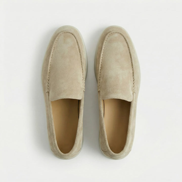 Mads | Loafers i Ruskind Herre Let Sål Slip-on