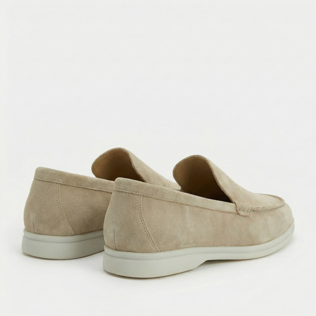 Mads | Loafers i Ruskind Herre Let Sål Slip-on