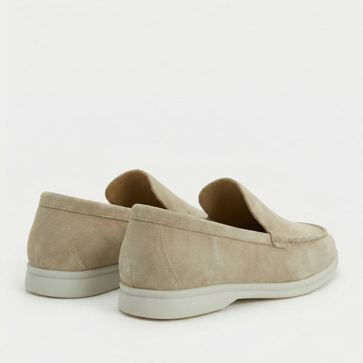 Mads | Loafers i Ruskind Herre Let Sål Slip-on