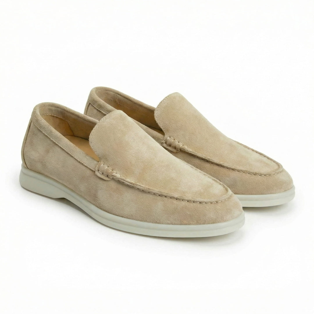 Mads | Loafers i Ruskind Herre Let Sål Slip-on