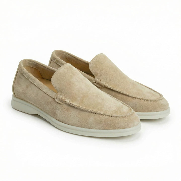 Mads | Loafers i Ruskind Herre Let Sål Slip-on
