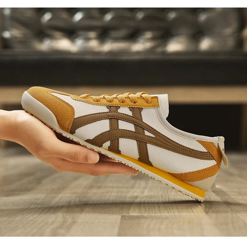 Magnus | Sneakers Herre Retro Runner Ruskind Snørebånd