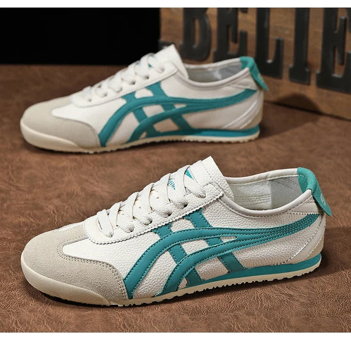 Magnus | Sneakers Herre Retro Runner Ruskind Snørebånd