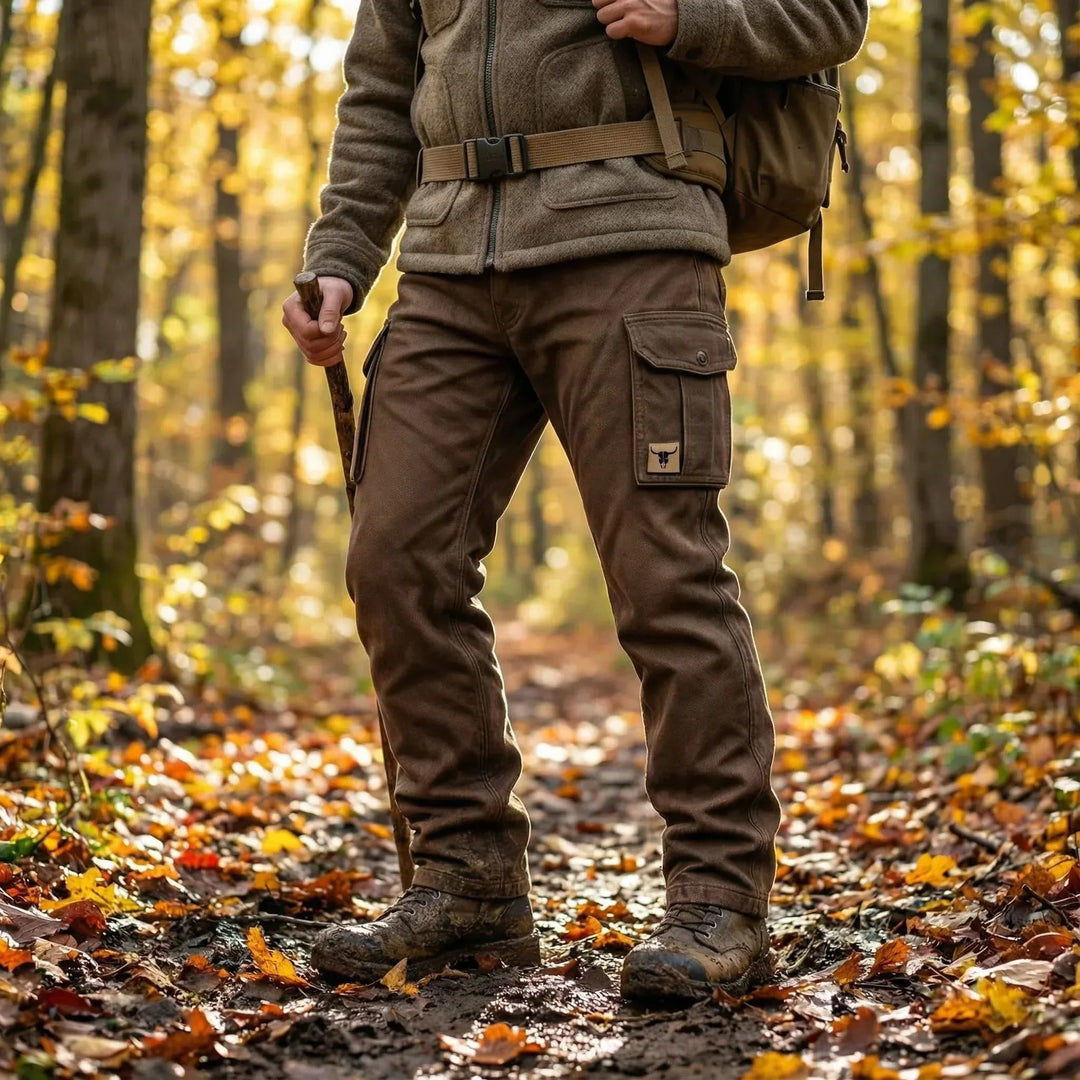 Mikkel | Cargo Bukser Herre Utility Bomuld Multipocket