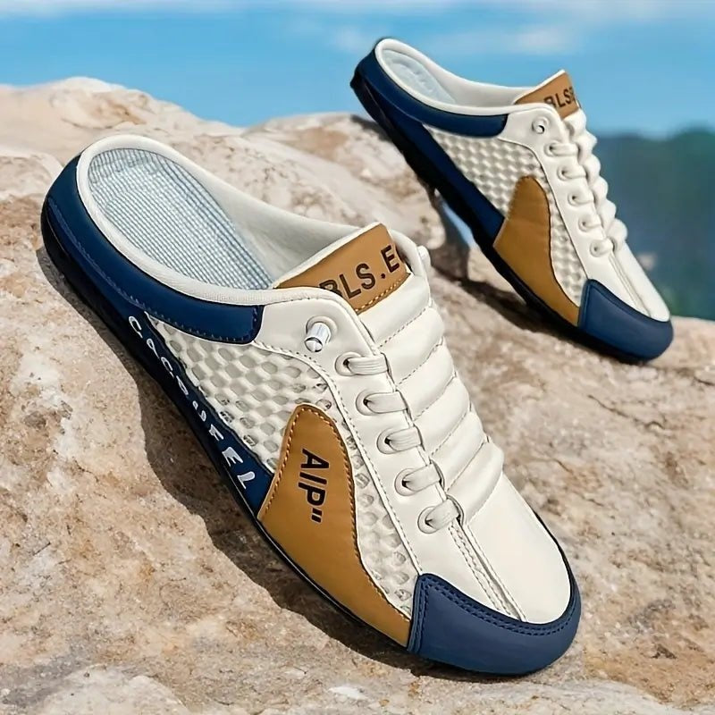 Mikkel | Sneakers Herre Slip-on Mule Snørebånd