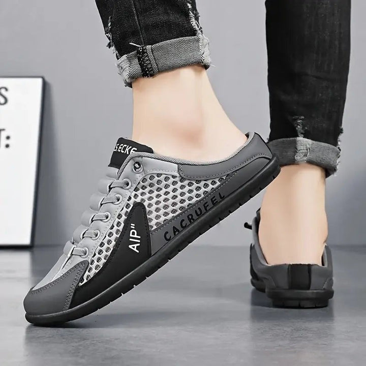 Mikkel | Sneakers Herre Slip-on Mule Snørebånd
