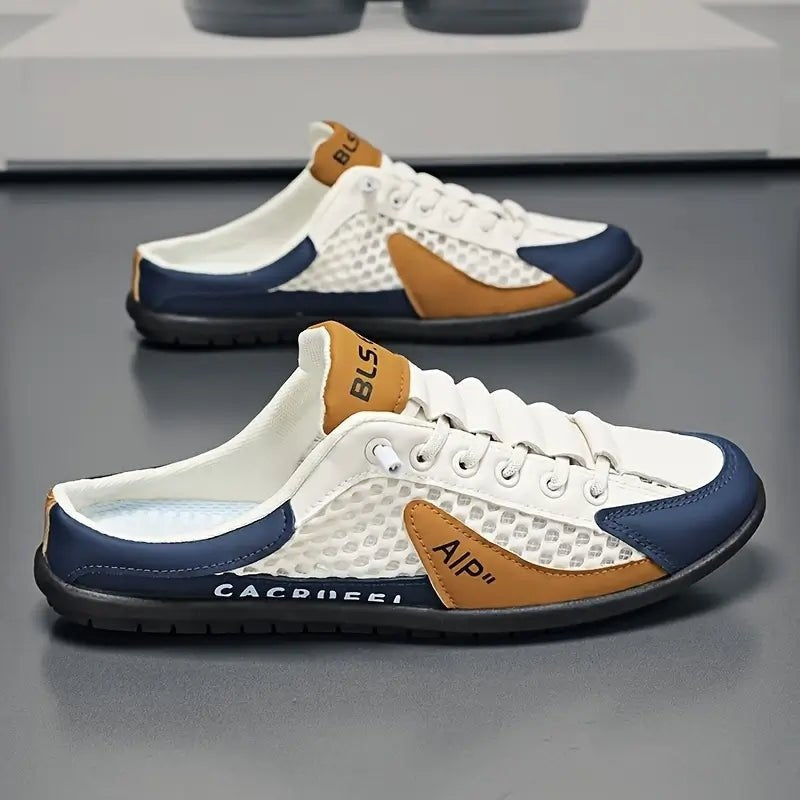 Mikkel | Sneakers Herre Slip-on Mule Snørebånd