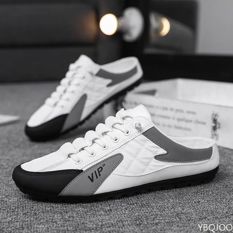 Mikkel | Sneakers Herre Slip-on Mule Snørebånd