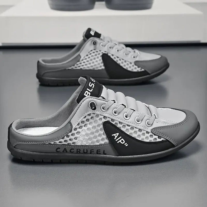 Mikkel | Sneakers Herre Slip-on Mule Snørebånd