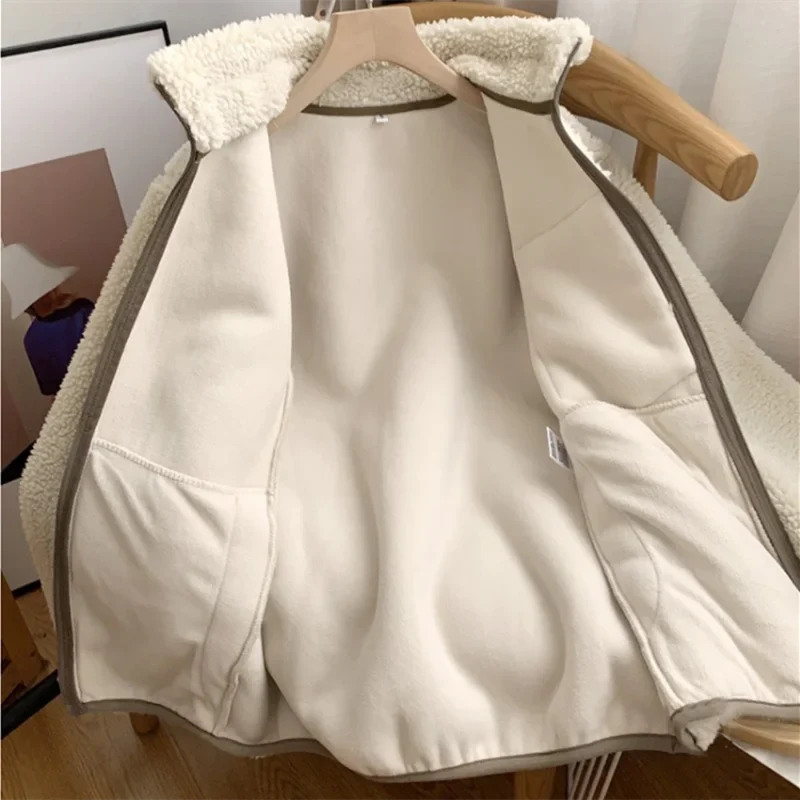 Nanna | Fleece Jakke Dame Teddy Lynlås