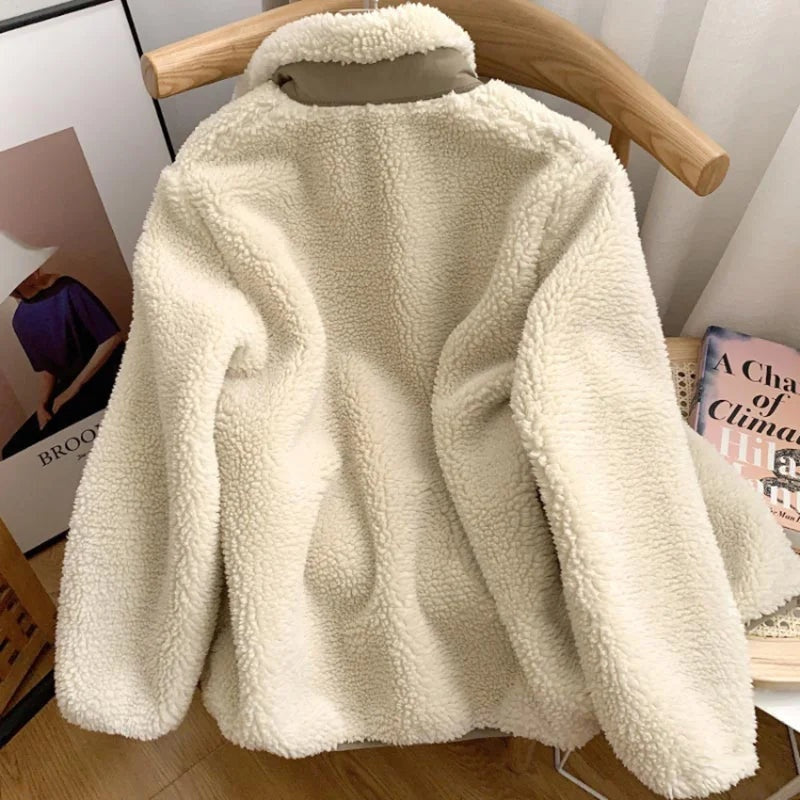Nanna | Fleece Jakke Dame Teddy Lynlås