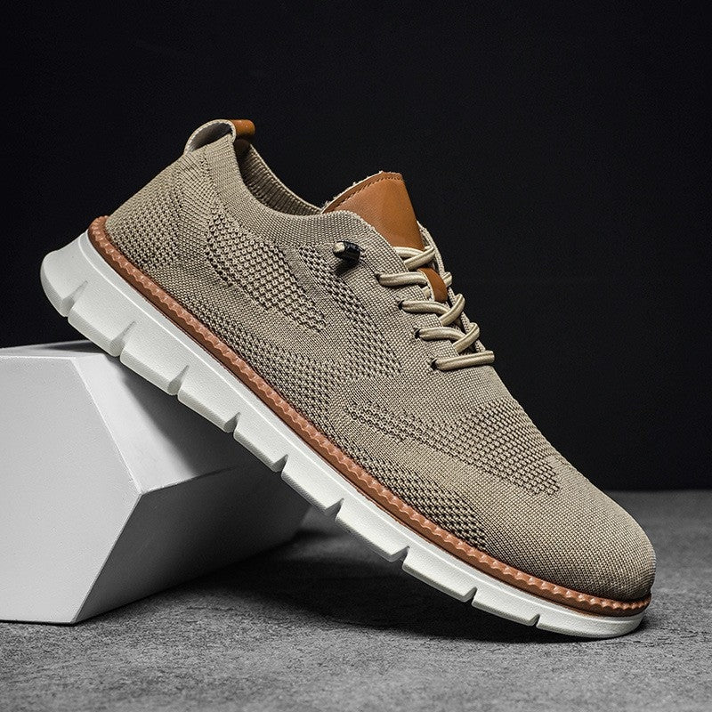 Niels | Sneakers Herre Strik Snørebånd Letvægt