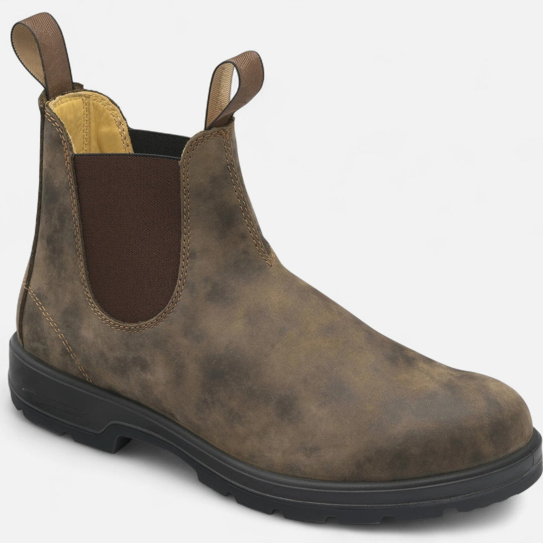 Oscar | Chelsea Boots Herre Læder Ankelstøvler Slip-On