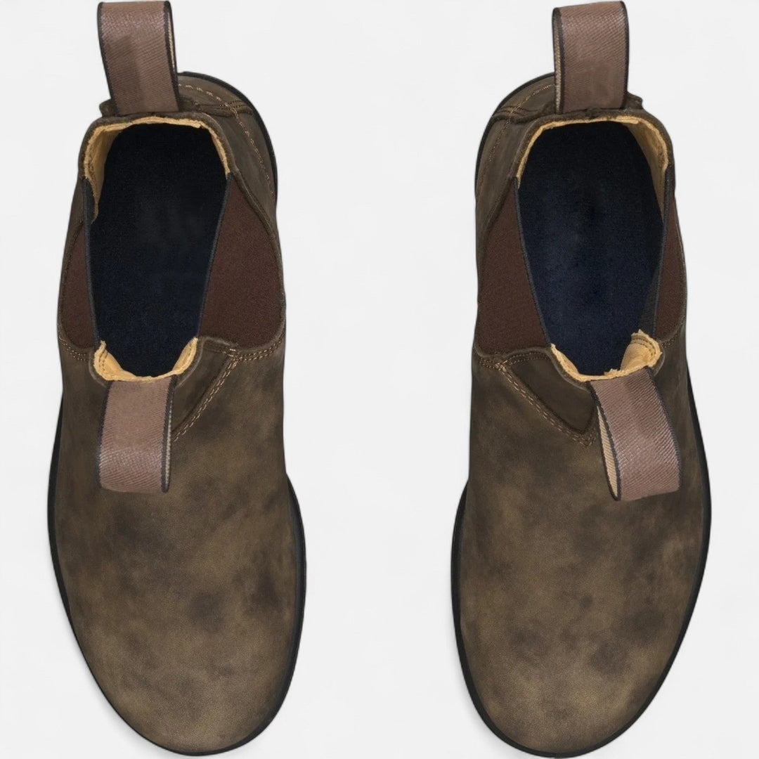 Oscar | Chelsea Boots Herre Læder Ankelstøvler Slip-On