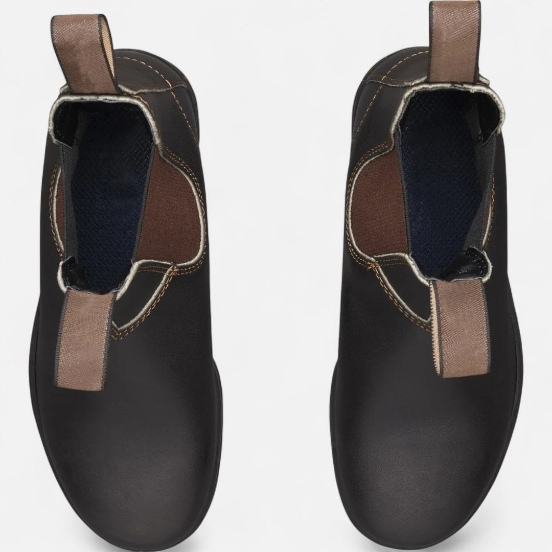 Oscar | Chelsea Boots Herre Læder Ankelstøvler Slip-On