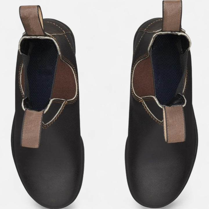 Oscar | Chelsea Boots Herre Læder Ankelstøvler Slip-On