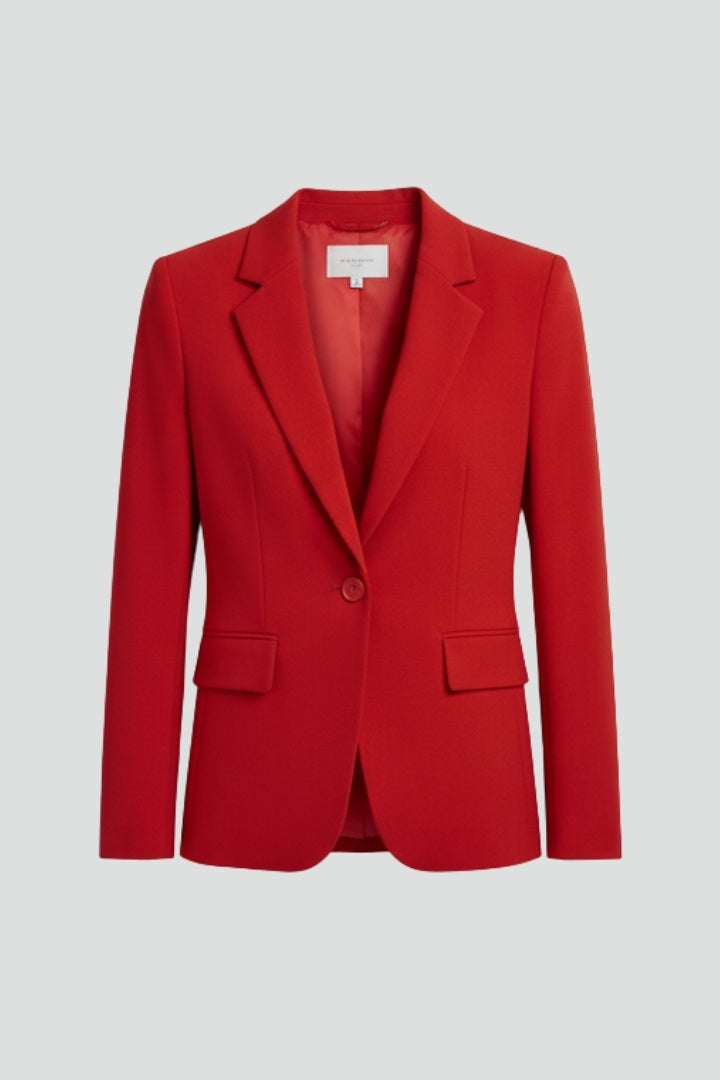 Pernille | Blazer Dame Enkeltknappet Notch-revers