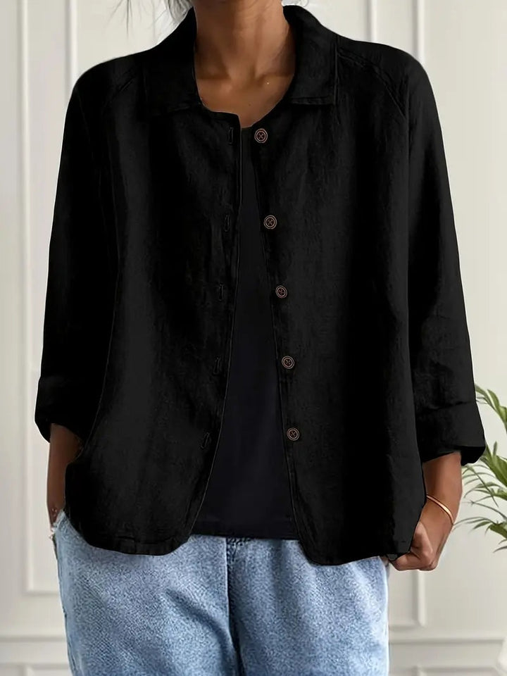 Signe | Jakke Dame Casual Knapper Let Overgangsjakke