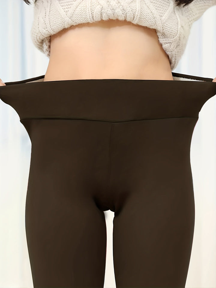 Signe | Leggings Dame Højtaljede Vinter Termisk