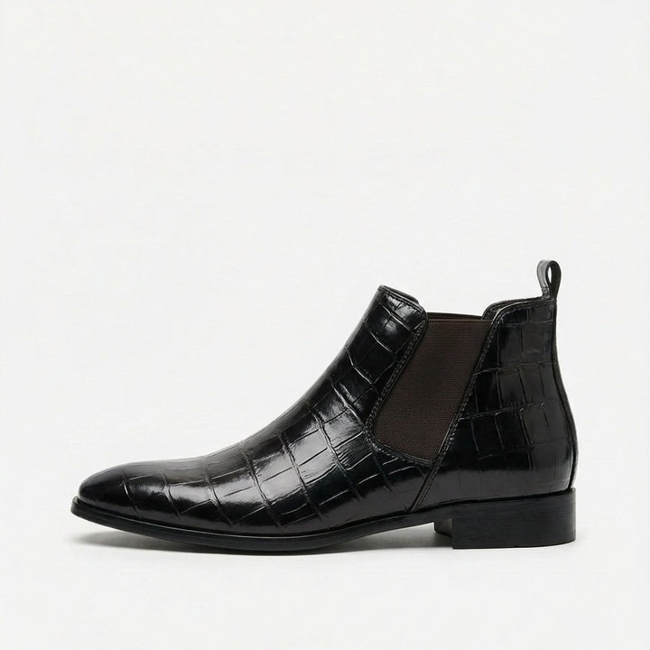 Thomas | Chelsea Boots Ankelstøvler Herre Kroko Læder